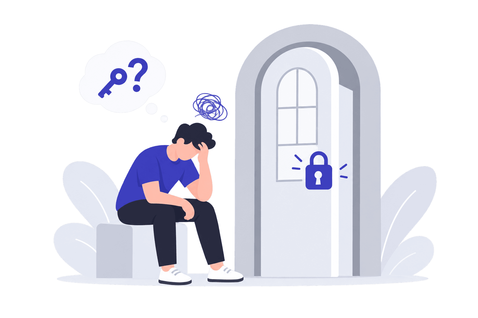 Forgot password illustration